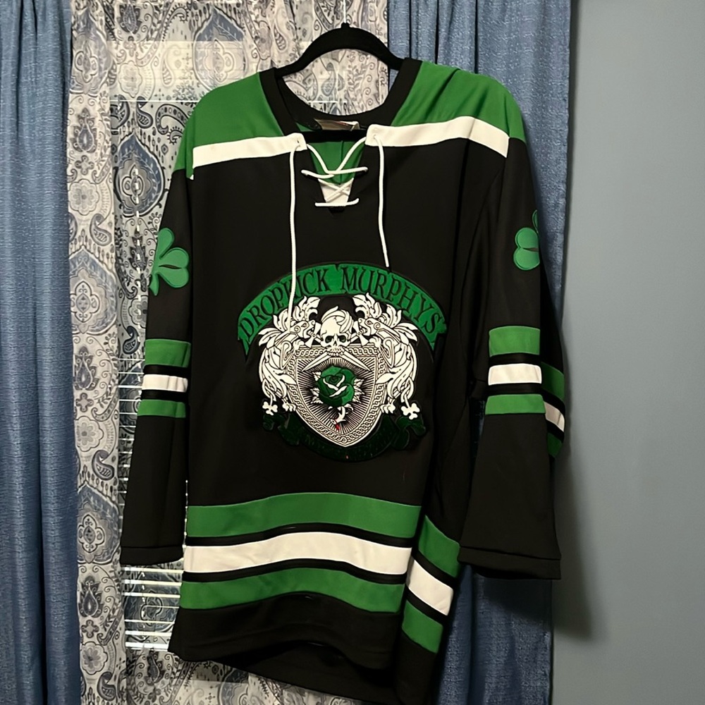 Dropkick Murphy’s Hockey Jersey, Medium. No wear, No Tear.